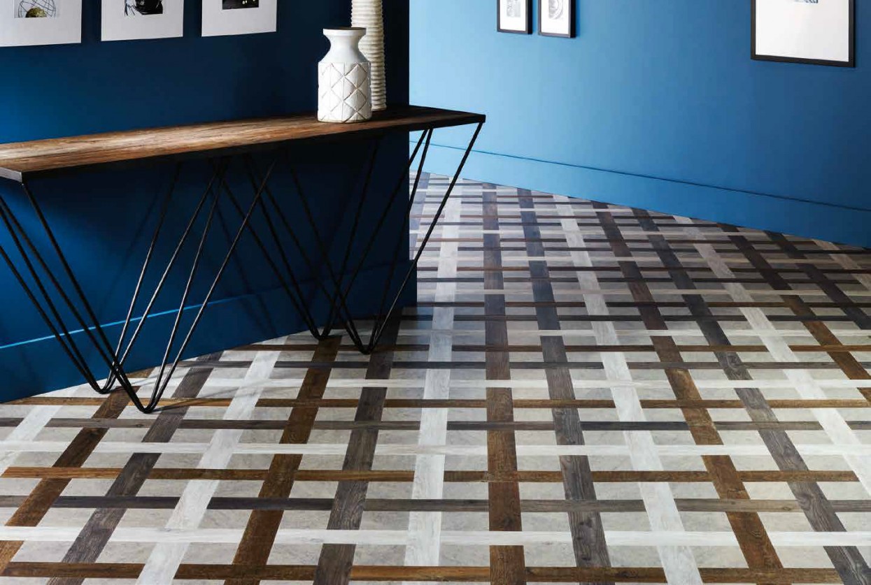 Laying patterns designers choice Basket Weave commercial and residential luxury vinyl tiles flooring design inspiration 2 web