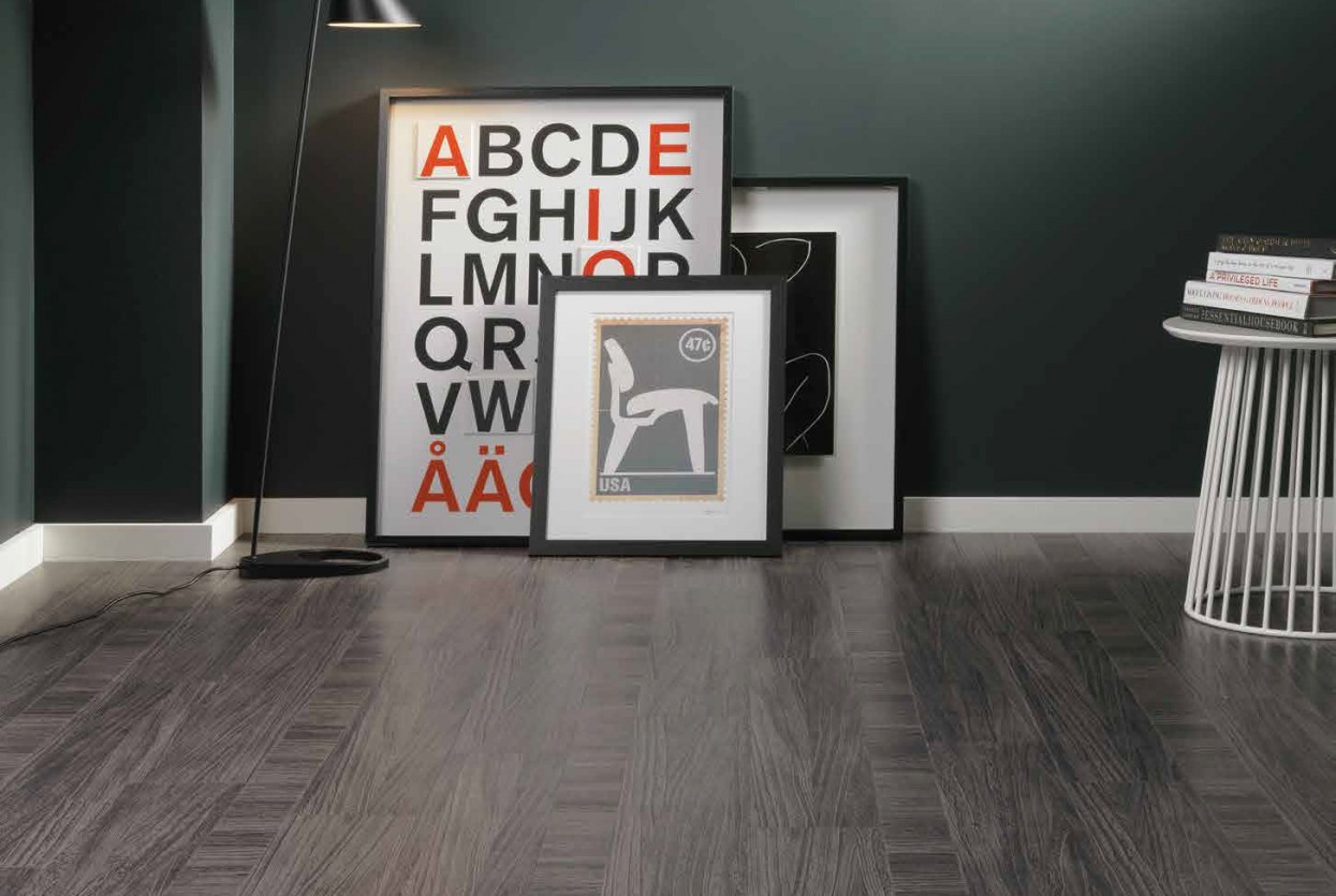 Amtico Signature Quill Gesso Cross Band residential and commercical lvt stone flooring design web