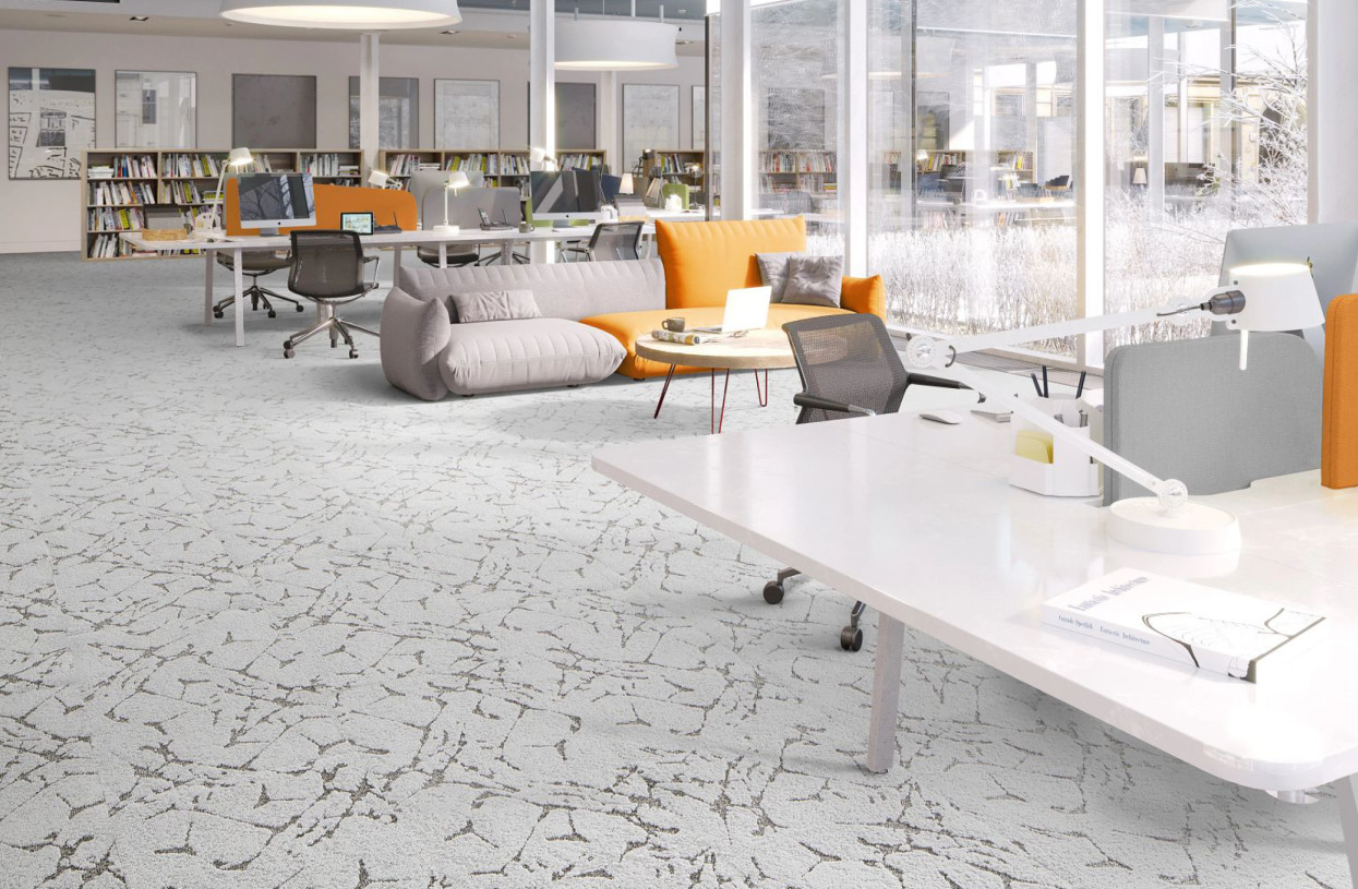 Mannington Intertwine commercial patterned design carpet tile web