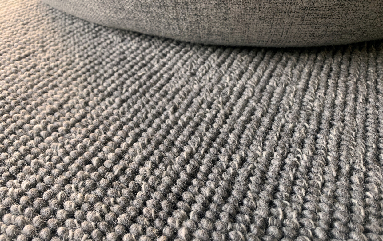 Belleville Ashen Premium Wool Carpet Installation Image