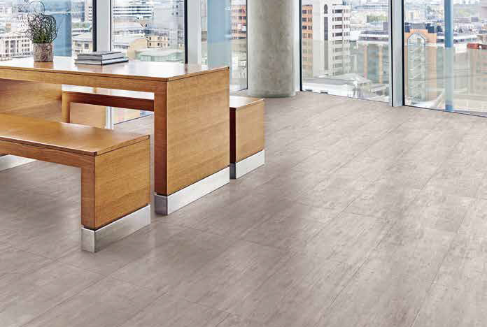 Amtico Cirro Exposed Concrete commercial luxury vinyl tiles stone flooring design web