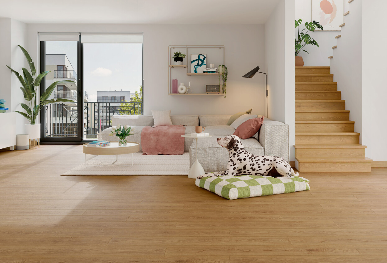 Purefloor 8 Roble Ambar Install Image web