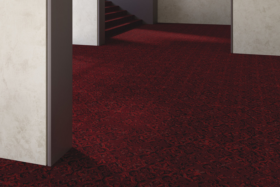 Vision Of Elegance Romance 580 RED Commercial Carpet Design web 2